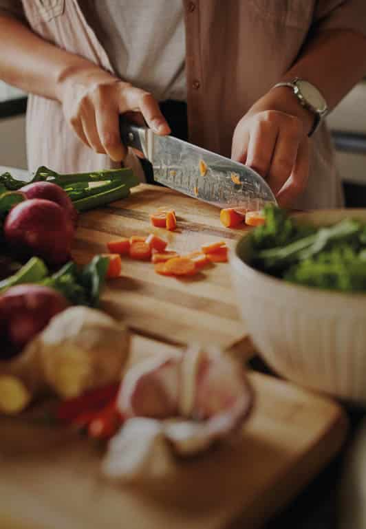 Preparar una alimentación saludable durante el tratamiento oncológico